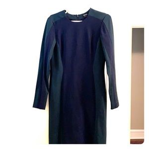 Worth Wool Long Sleeve Dress